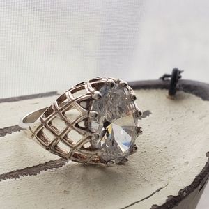 Rare Vintage Signed Kabana ring sz 8 925